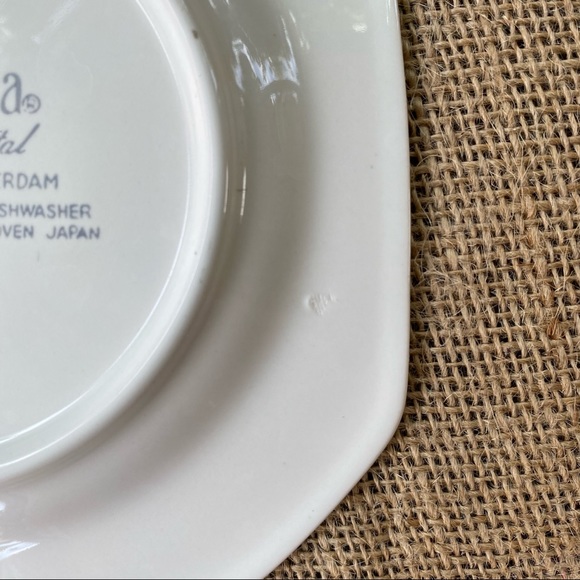 Vintage MIKASA Continental Amsterdam Footed Cup & Saucer Set Floral #F3102 Tea - Picture 6 of 8